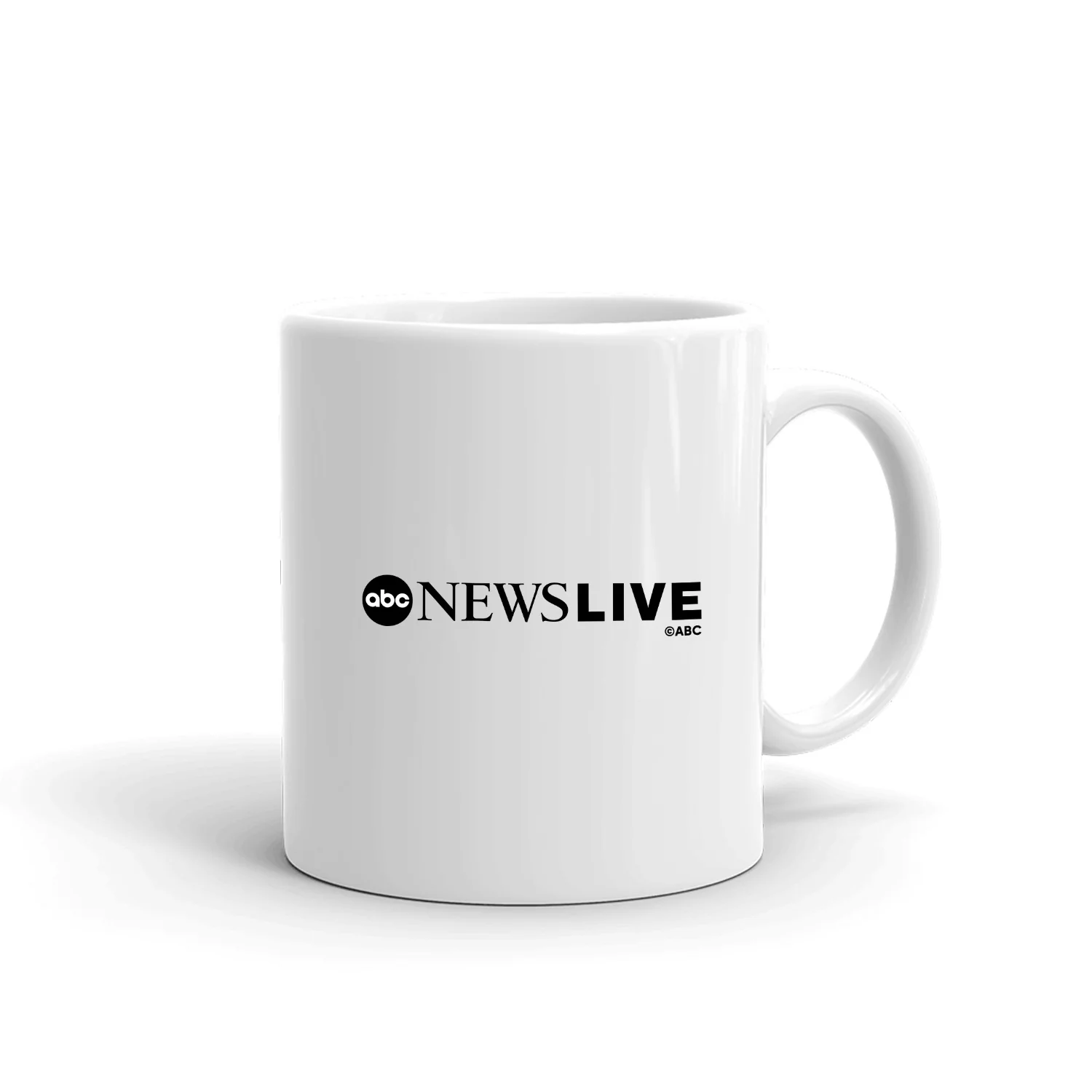 ABC News Live Logo White Mug - Made in the USA - Image 3