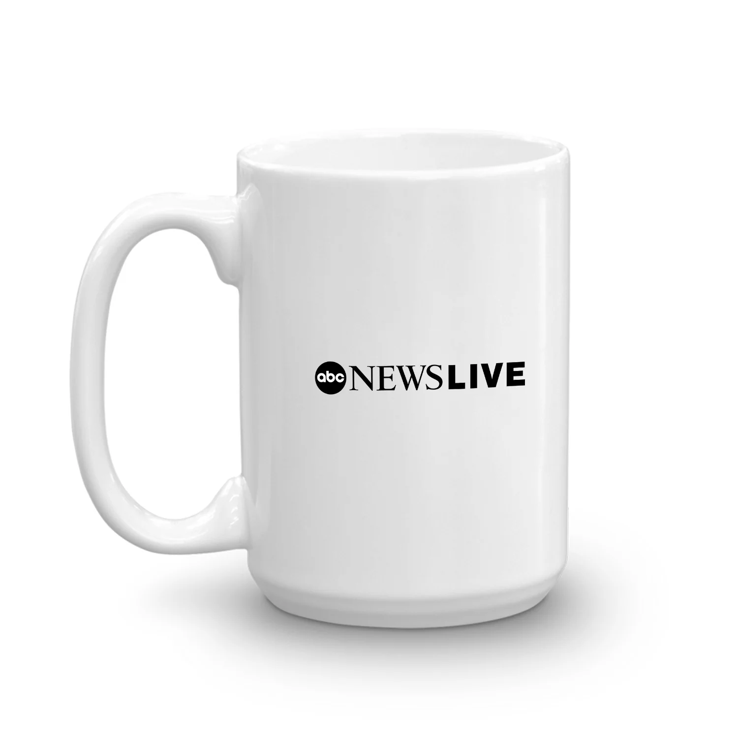 ABC News Live Logo White Mug - Made in the USA - Image 4