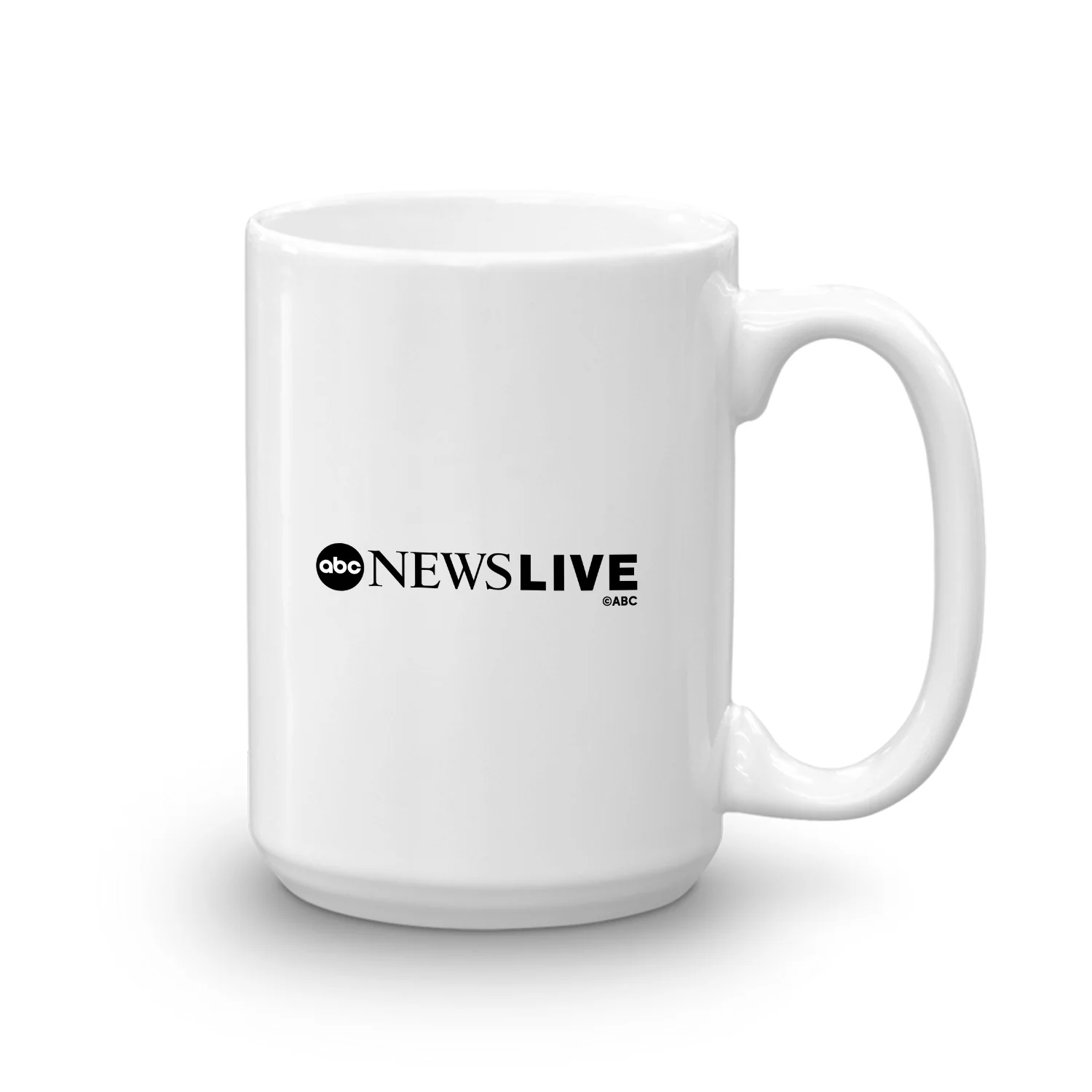 ABC News Live Logo White Mug - Made in the USA - Image 5