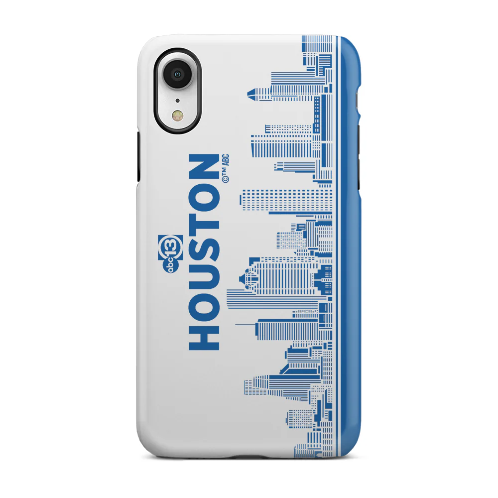 ABC13 Houston Skyline Tough Phone Case - Image 9