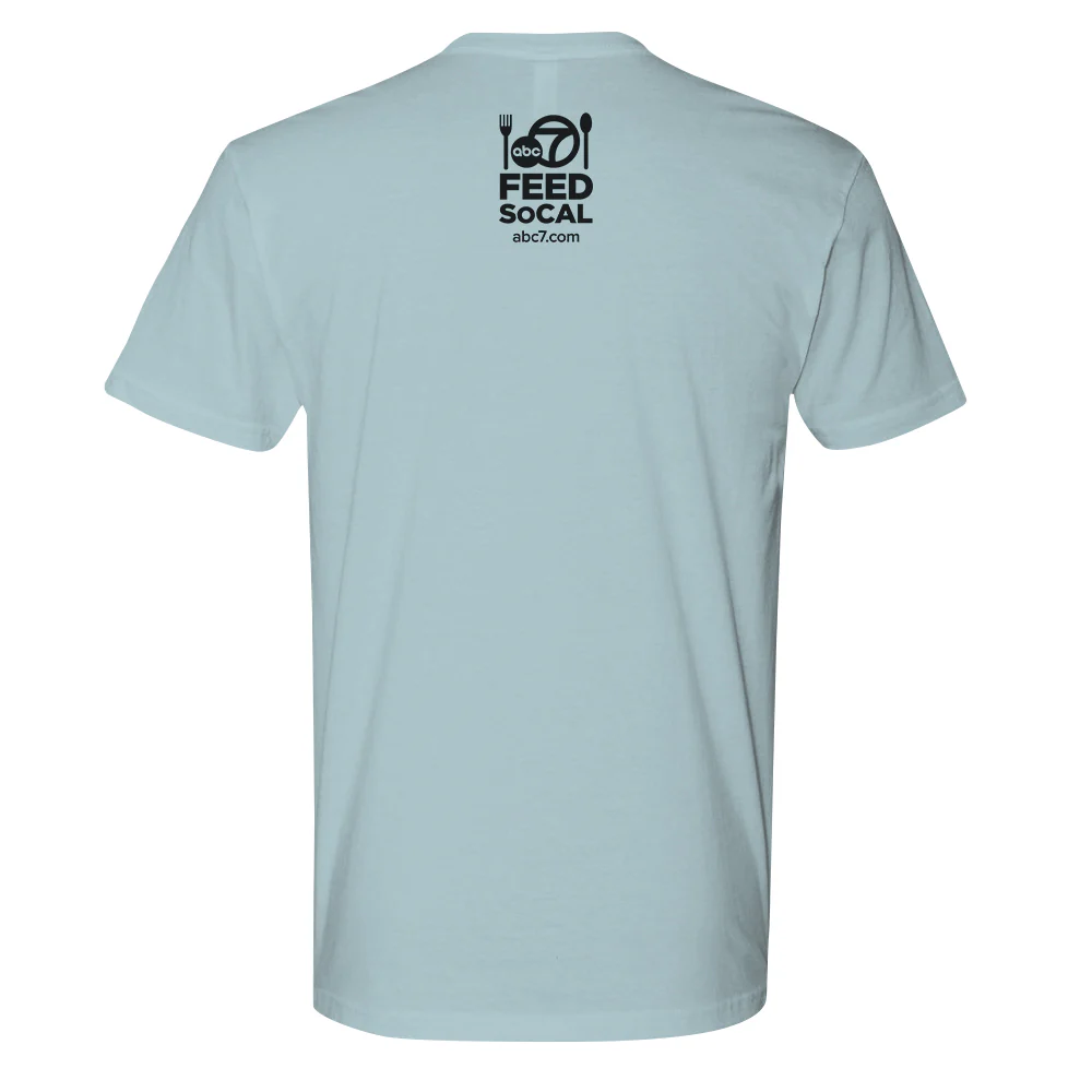 ABC7LA Feed SoCal designed by Eric Michael Adult Short Sleeve T-Shirt - Image 3