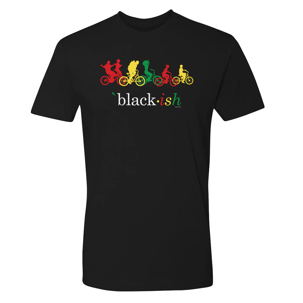 black-ish Bicycle Logo Adult Short Sleeve T-Shirt