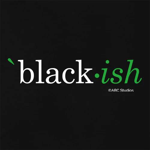 Black-ish Logo Adult Short Sleeve T-Shirt - Image 2