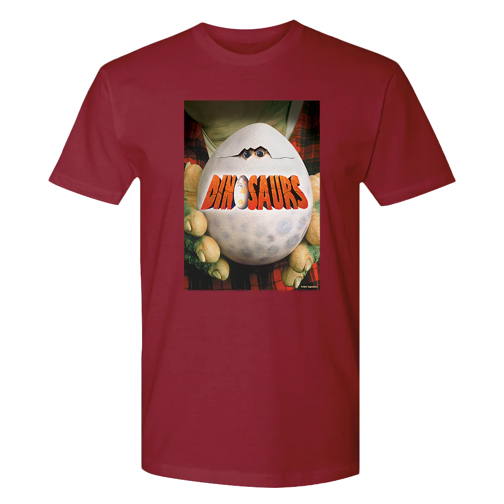 Dinosaurs Key Art Adult Short Sleeve T-Shirt