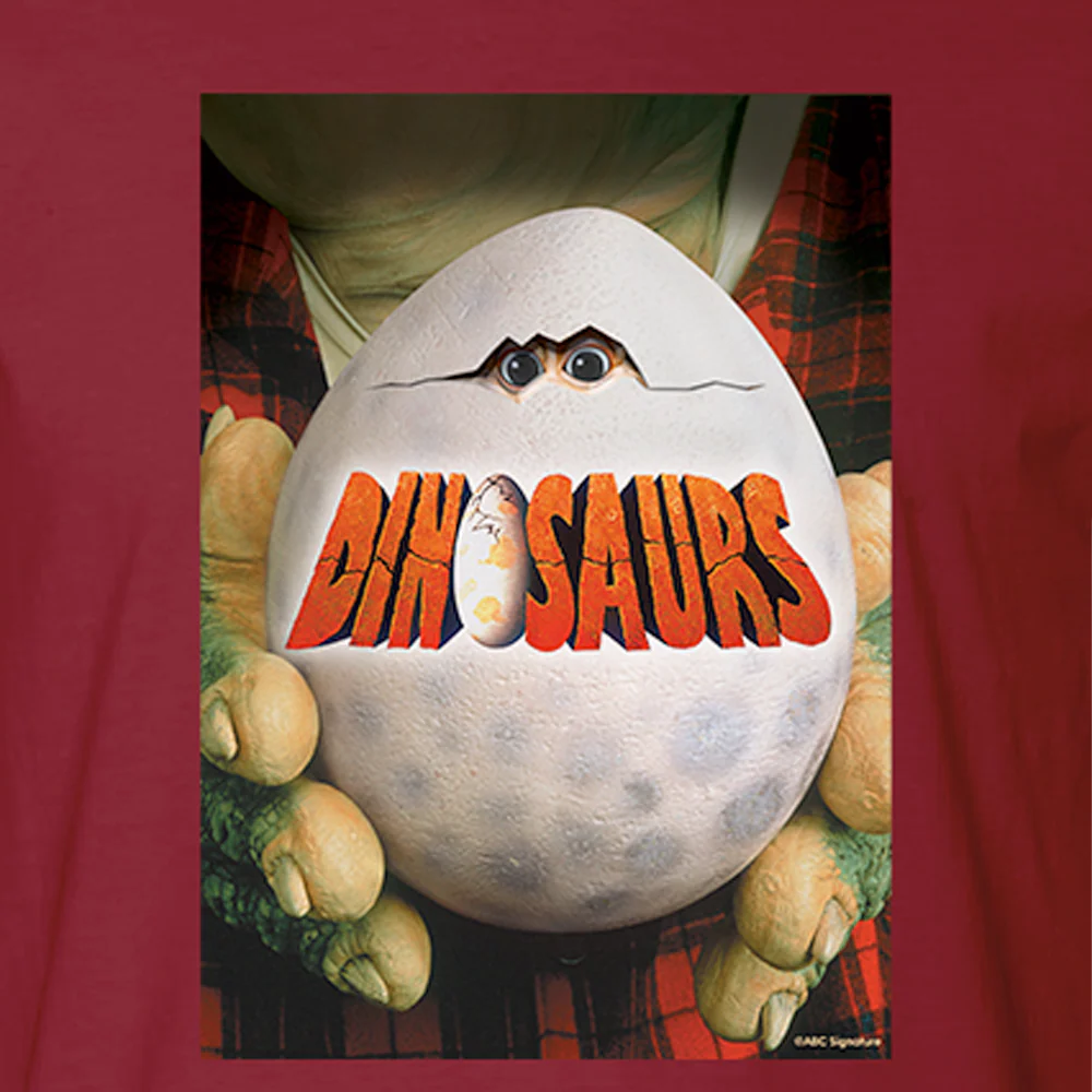 Dinosaurs Key Art Adult Short Sleeve T-Shirt - Image 2
