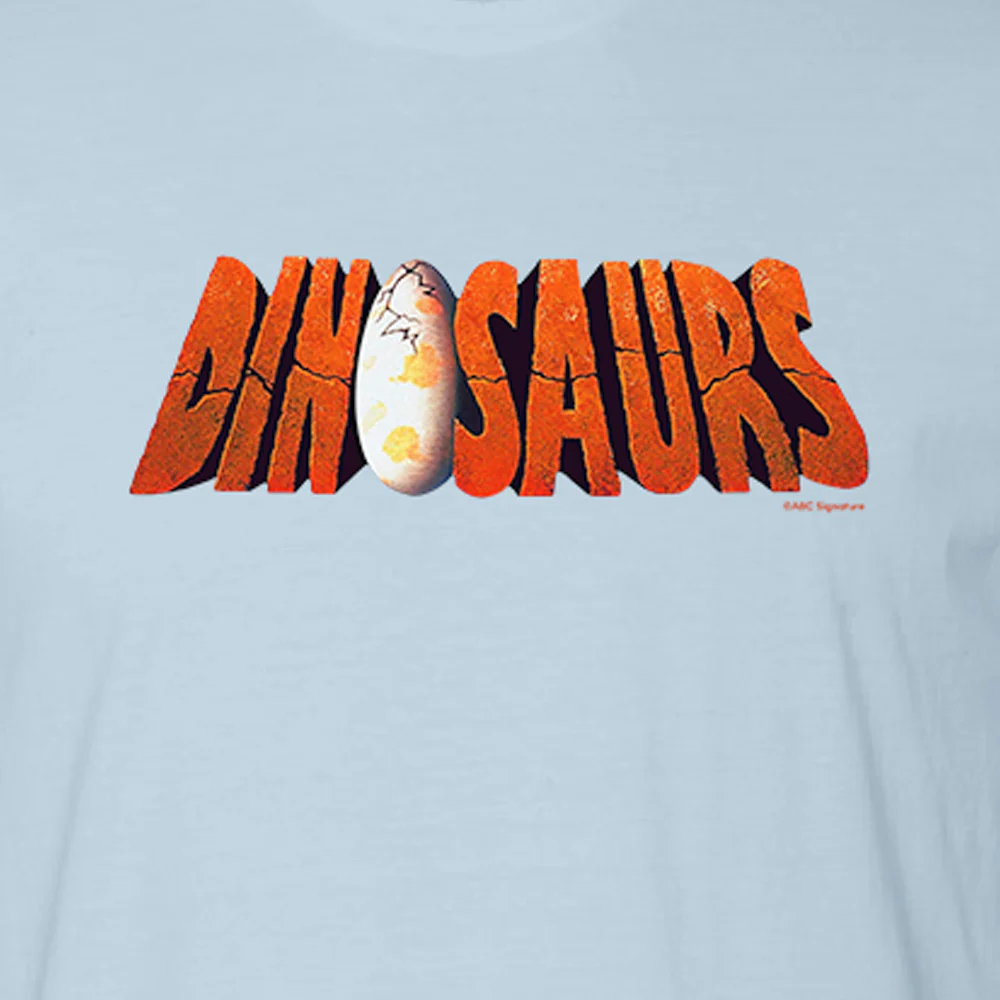 Dinosaurs Logo Adult Short Sleeve T-Shirt - Image 2