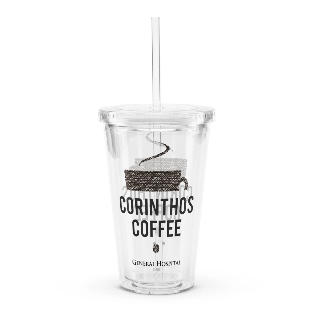 General Hospital Corinthos Clear Tumbler - Image 3
