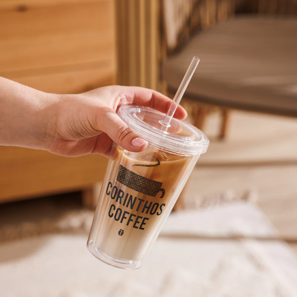 General Hospital Corinthos Clear Tumbler - Image 8
