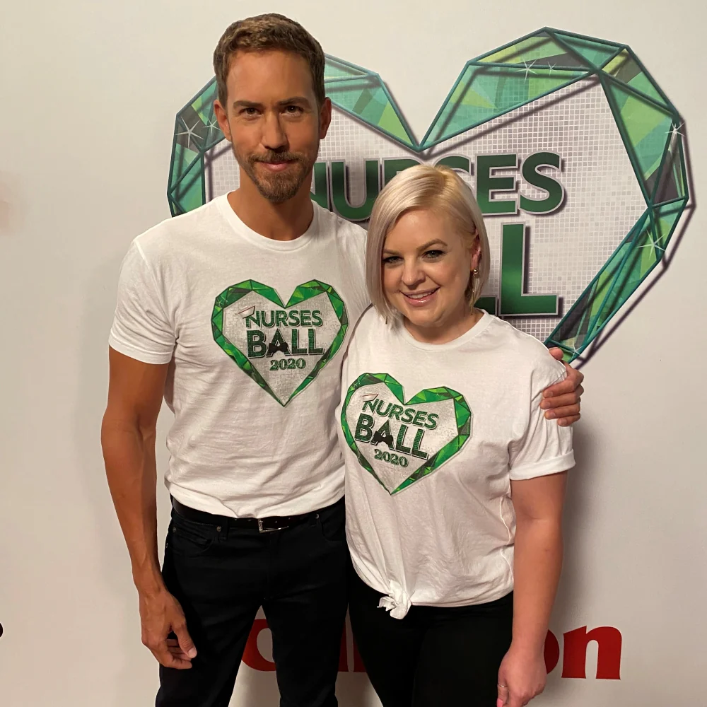 General Hospital Nurses Ball 2020  Adult Short Sleeve T-Shirt - Image 4