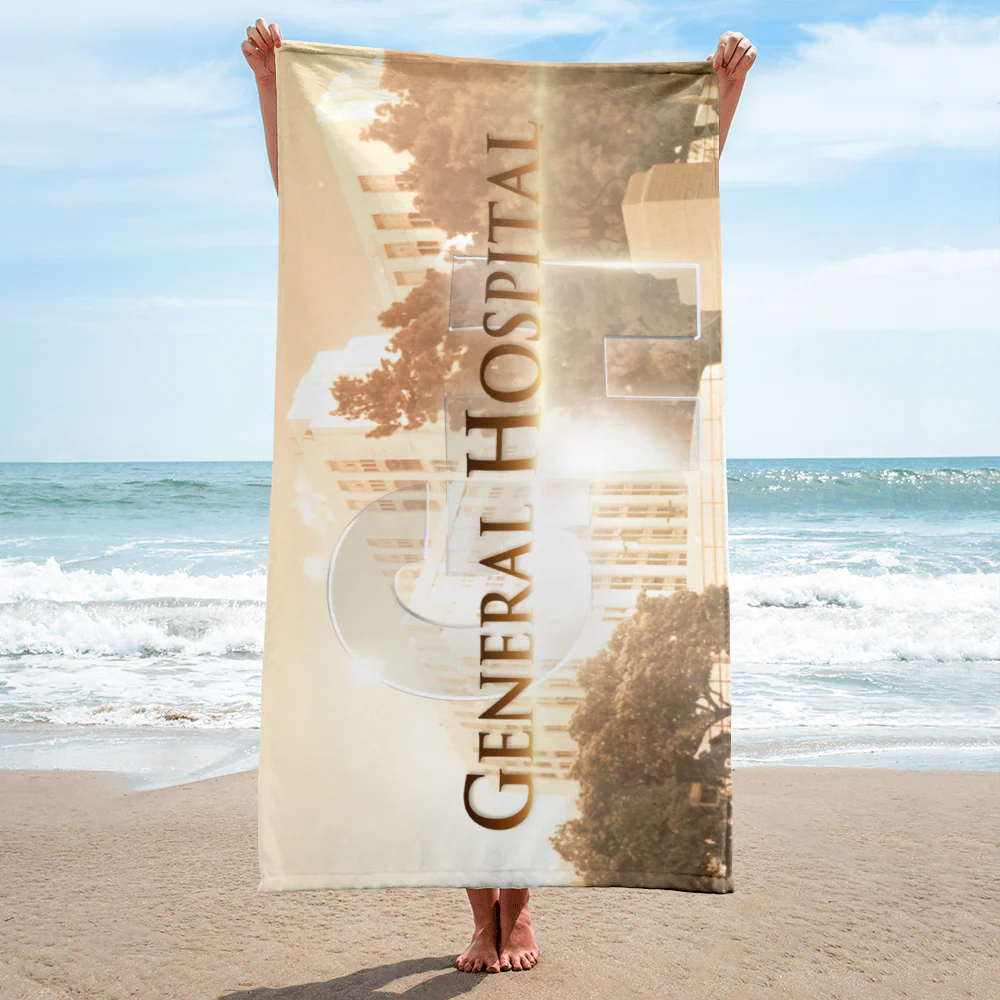 General Hospital Key Art Beach Towel
