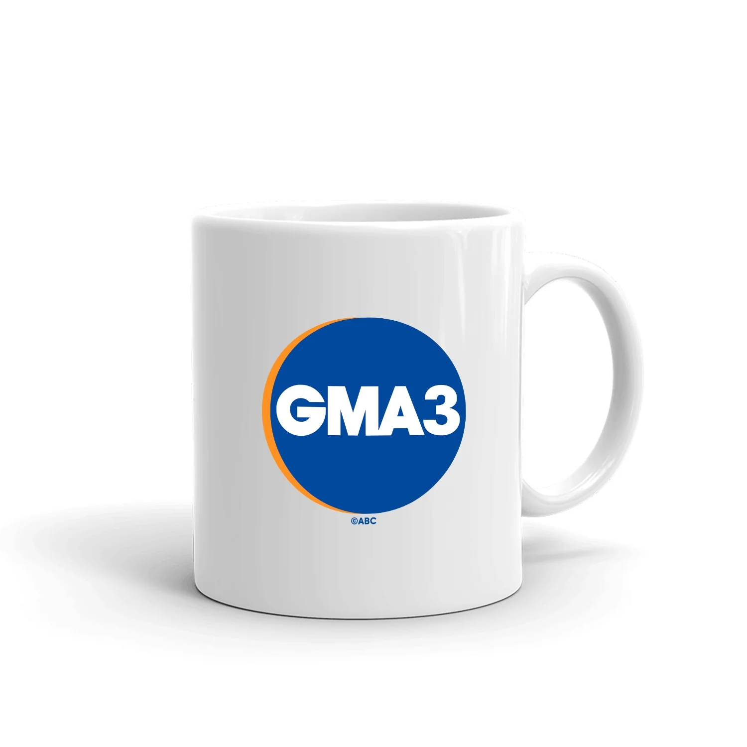 GMA3 Logo White Mug - Made in the USA - Image 3
