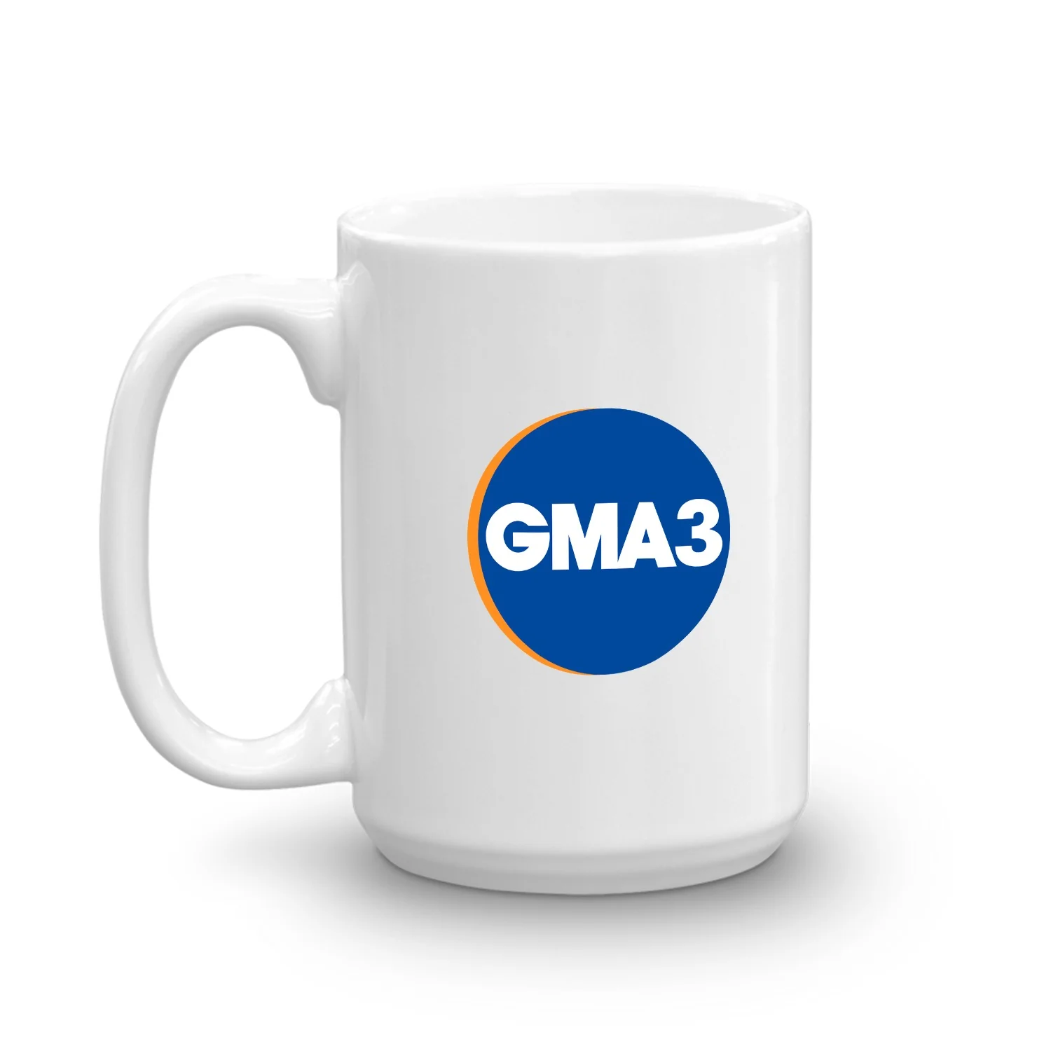 GMA3 Logo White Mug - Made in the USA - Image 4