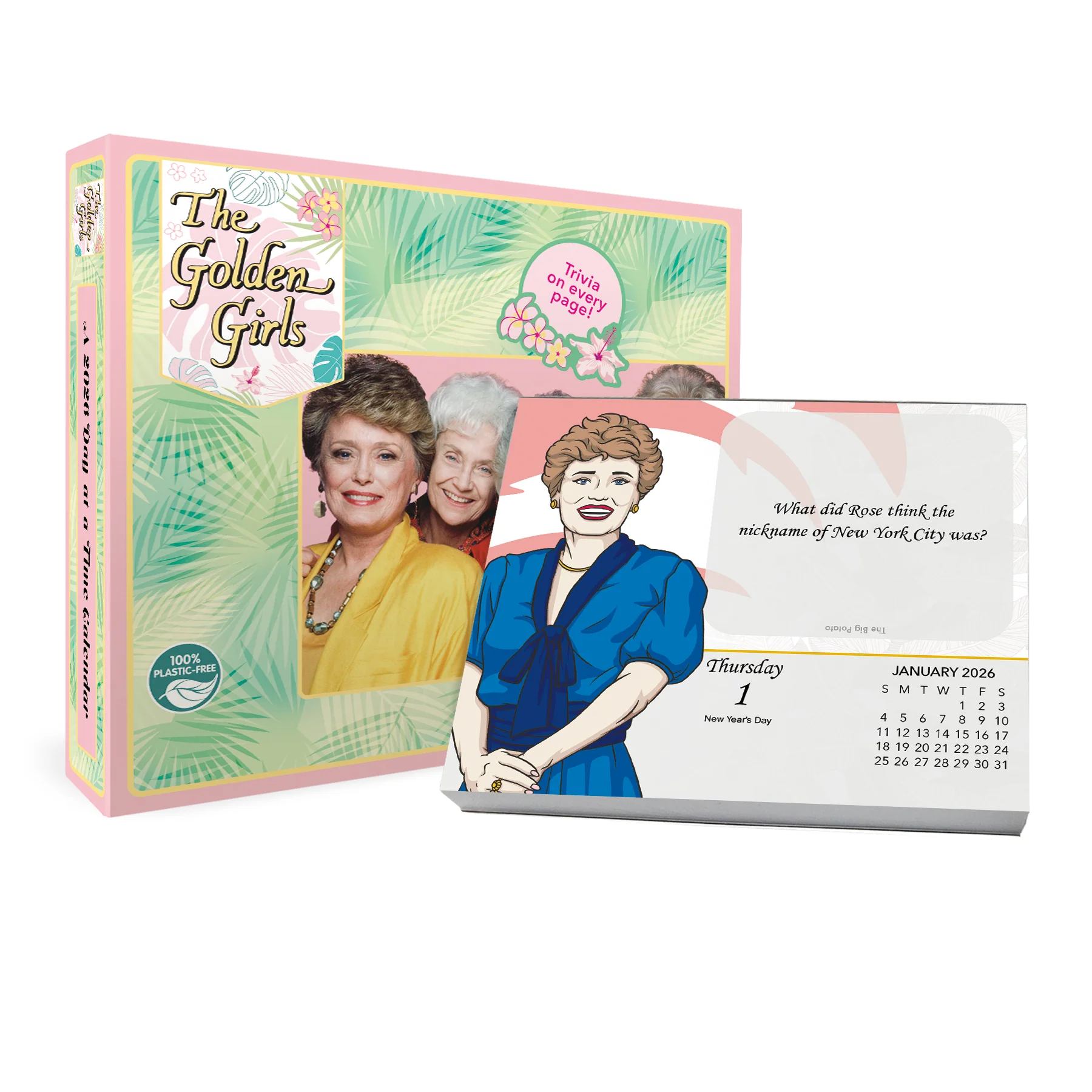 The Golden Girls 2026 Day-at-a-Time Box Calendar