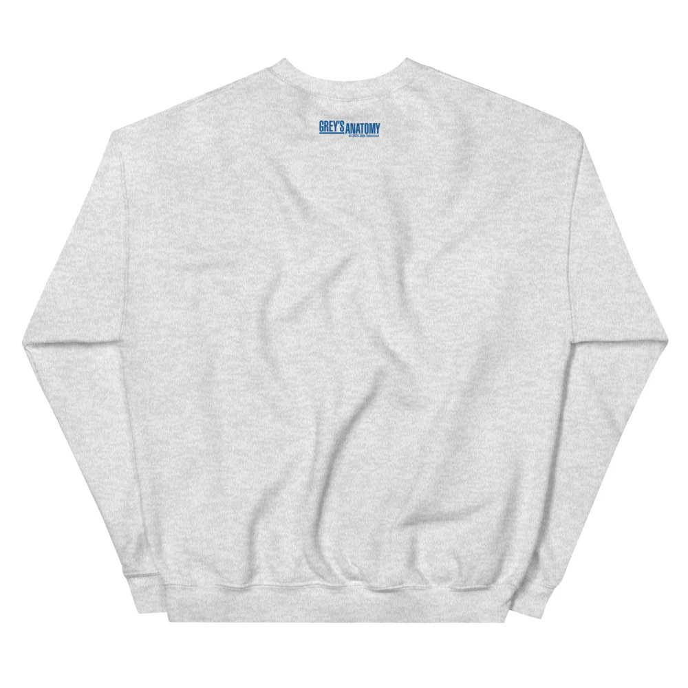 Grey’s Anatomy Grey + Sloan Memorial Hospital Embroidered Sweatshirt - Image 2
