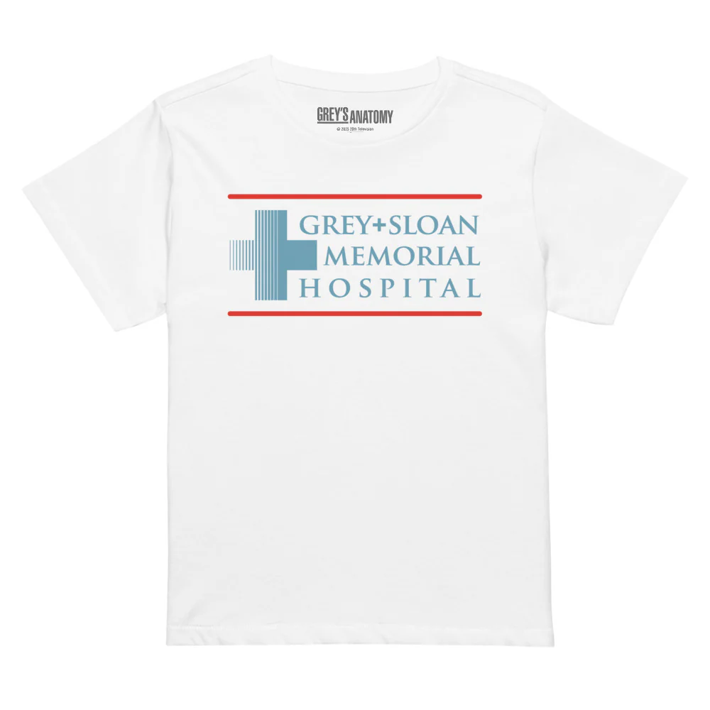 Grey's Anatomy Grey + Sloan Memorial Hospital Women's Crop Top