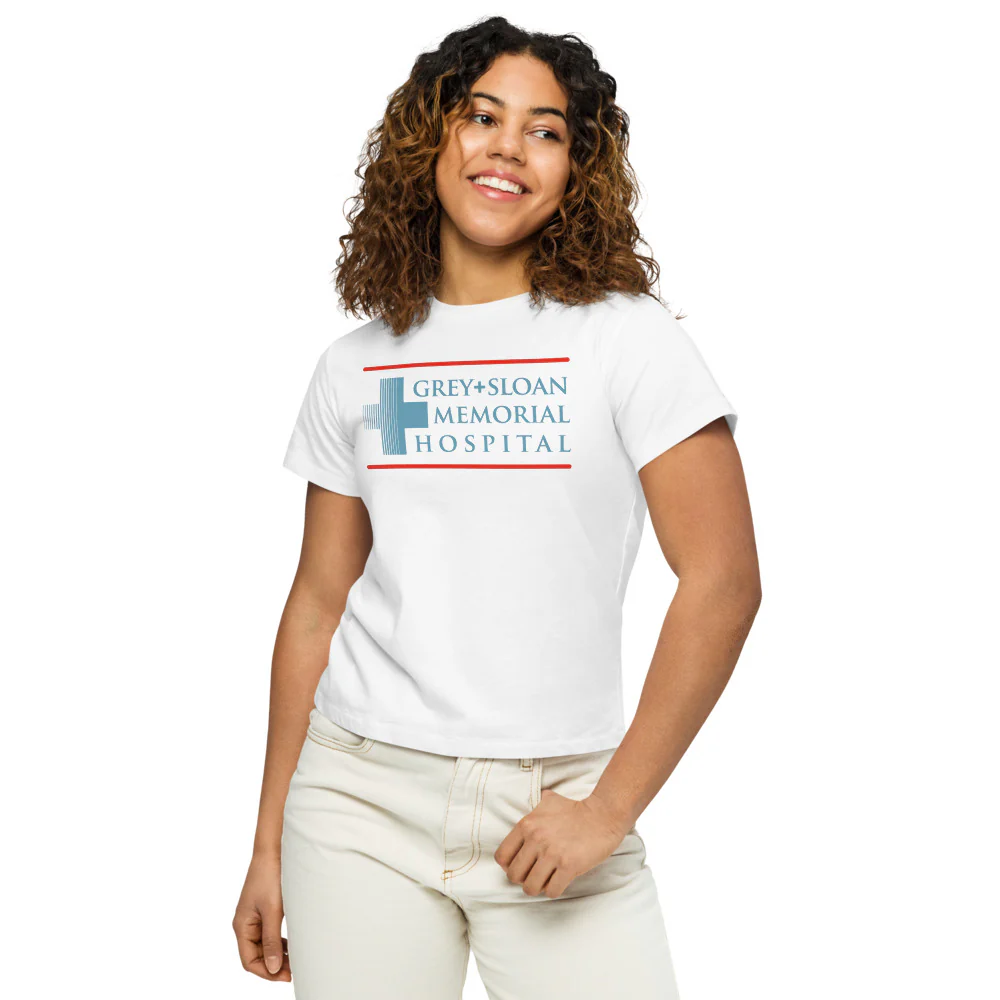 Grey's Anatomy Grey + Sloan Memorial Hospital Women's Crop Top - Image 2
