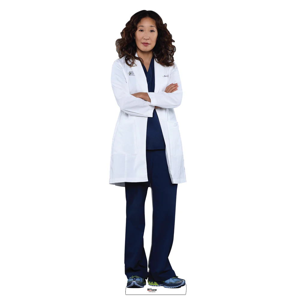 Grey's Anatomy Cristina and Meredith Cardboard Cutout Standees 2 Piece Bundle - Image 3