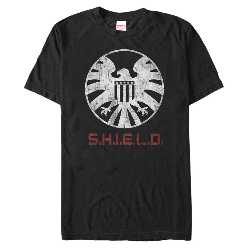 Marvel Agents of S.H.I.E.L.D. Logo Adult Short Sleeve T-Shirt