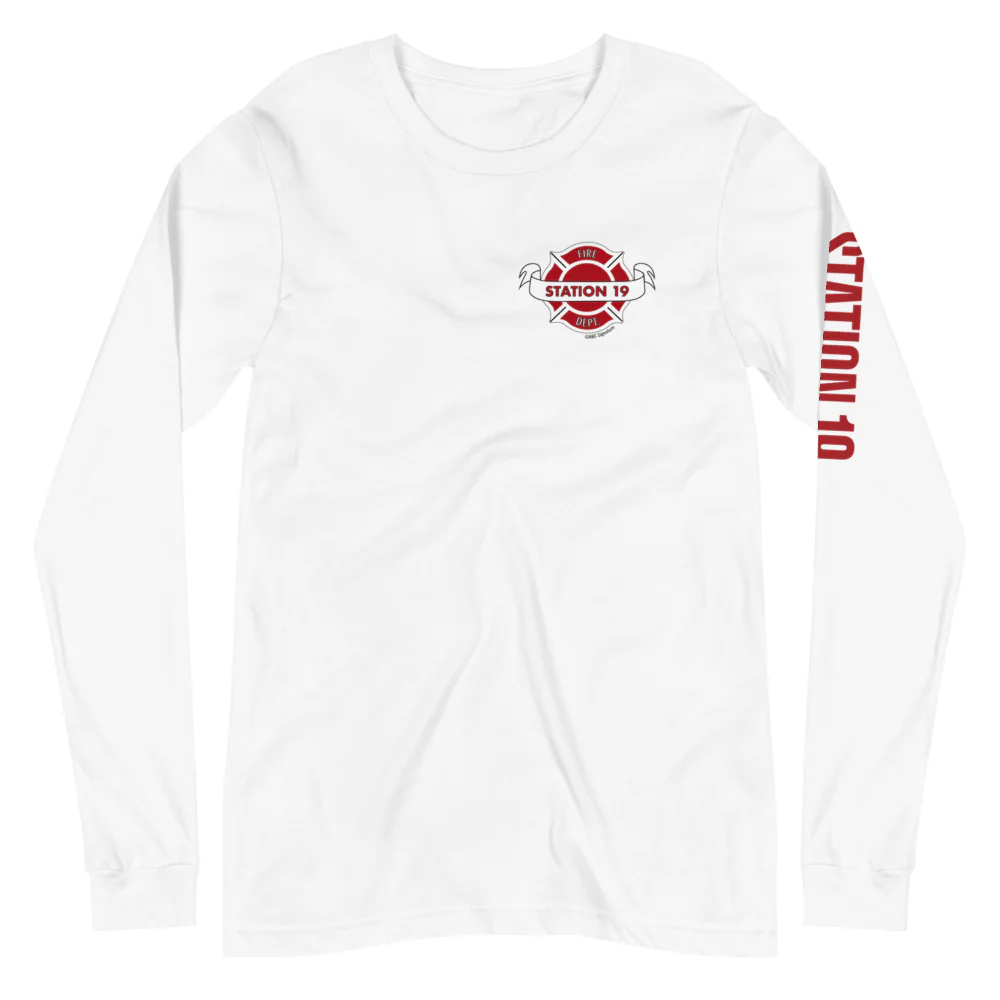 Station 19 Firehouse  Adult Long Sleeve T-Shirt - Image 3