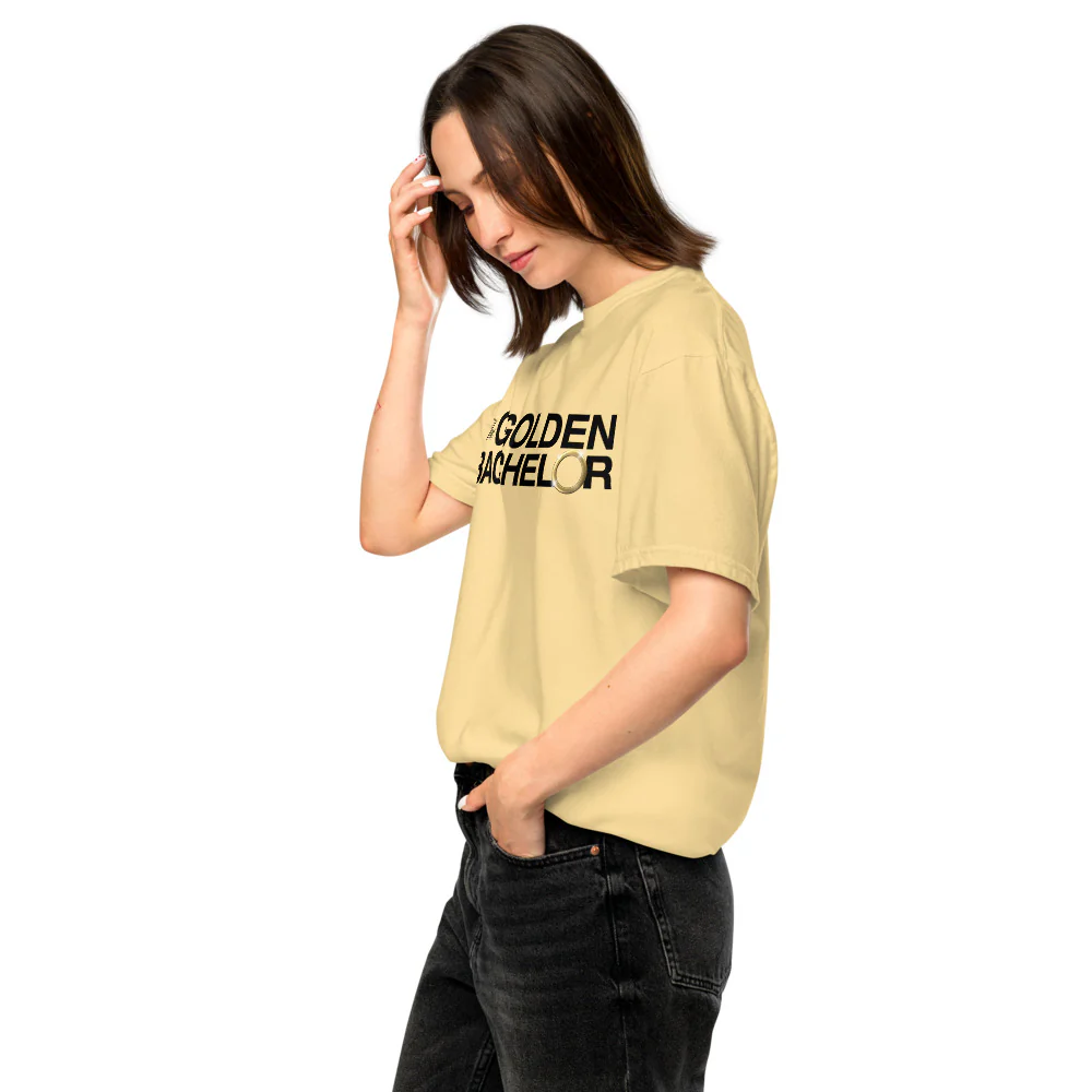The Golden Bachelor Logo Comfort Colors T-Shirt - Image 7