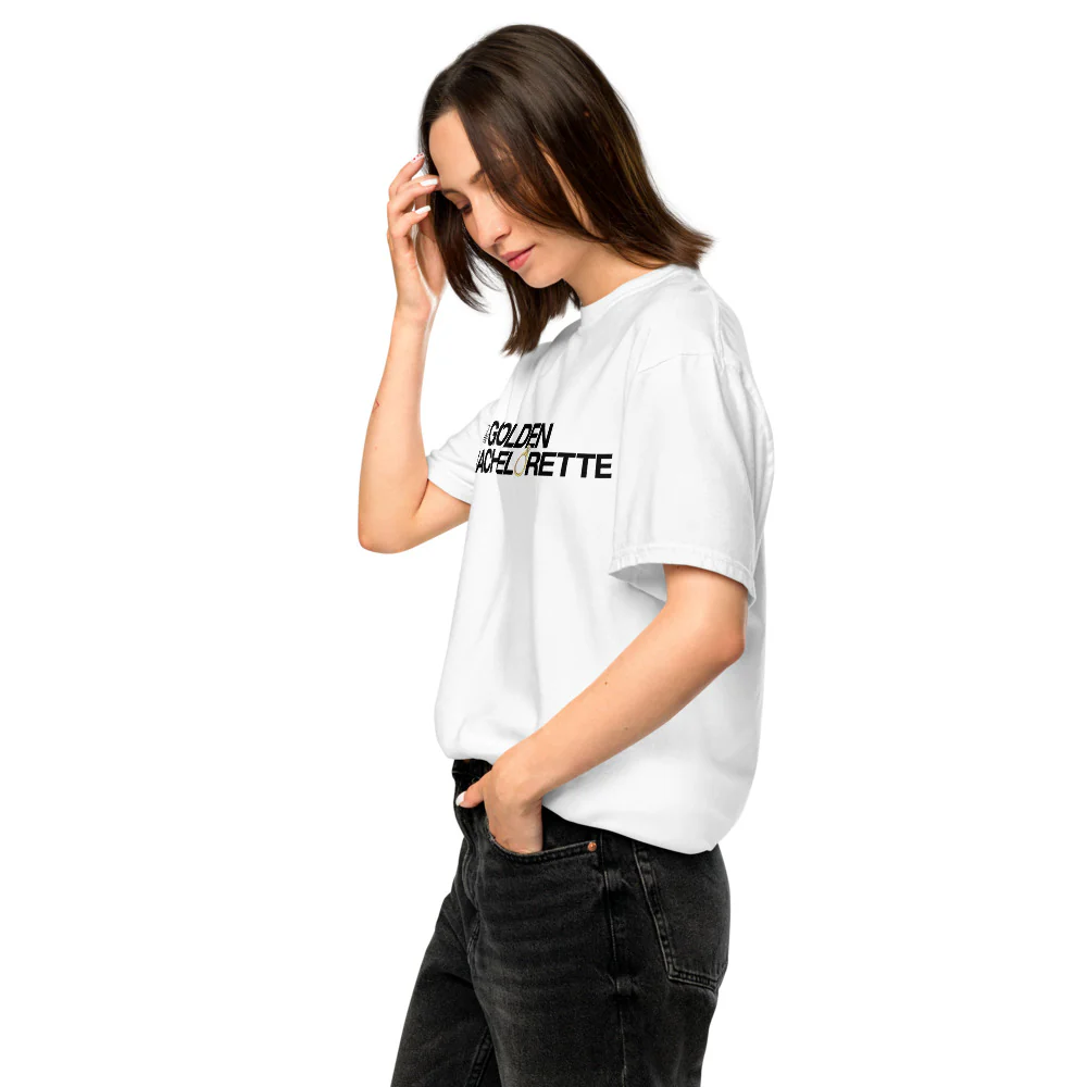 The Golden Bachelorette Logo Comfort Colors T-Shirt - Image 11