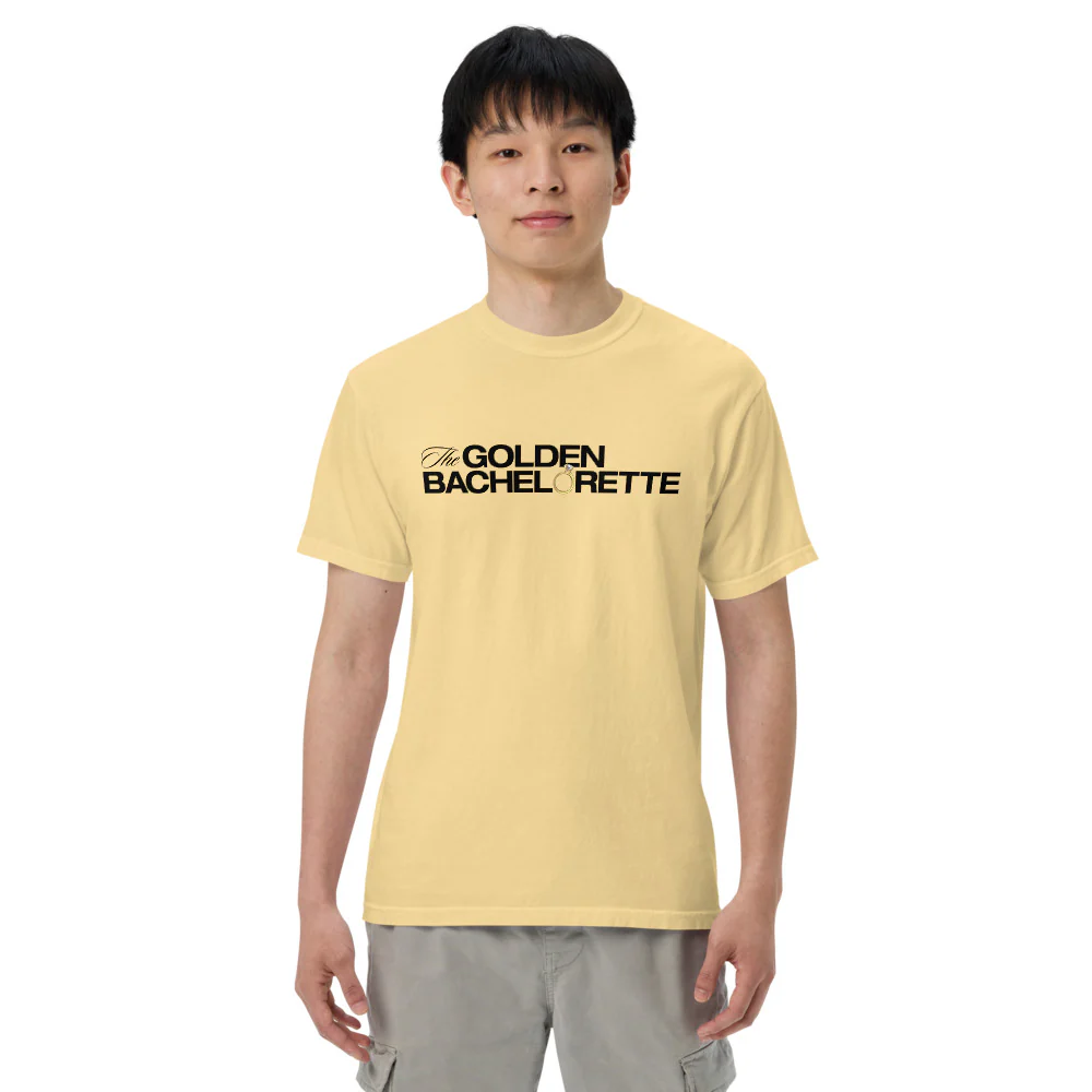 The Golden Bachelorette Logo Comfort Colors T-Shirt - Image 8
