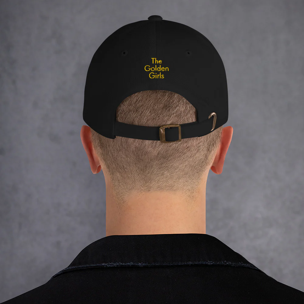 The Golden Girls Gold Standard Embroidered Dad Hat - Image 5