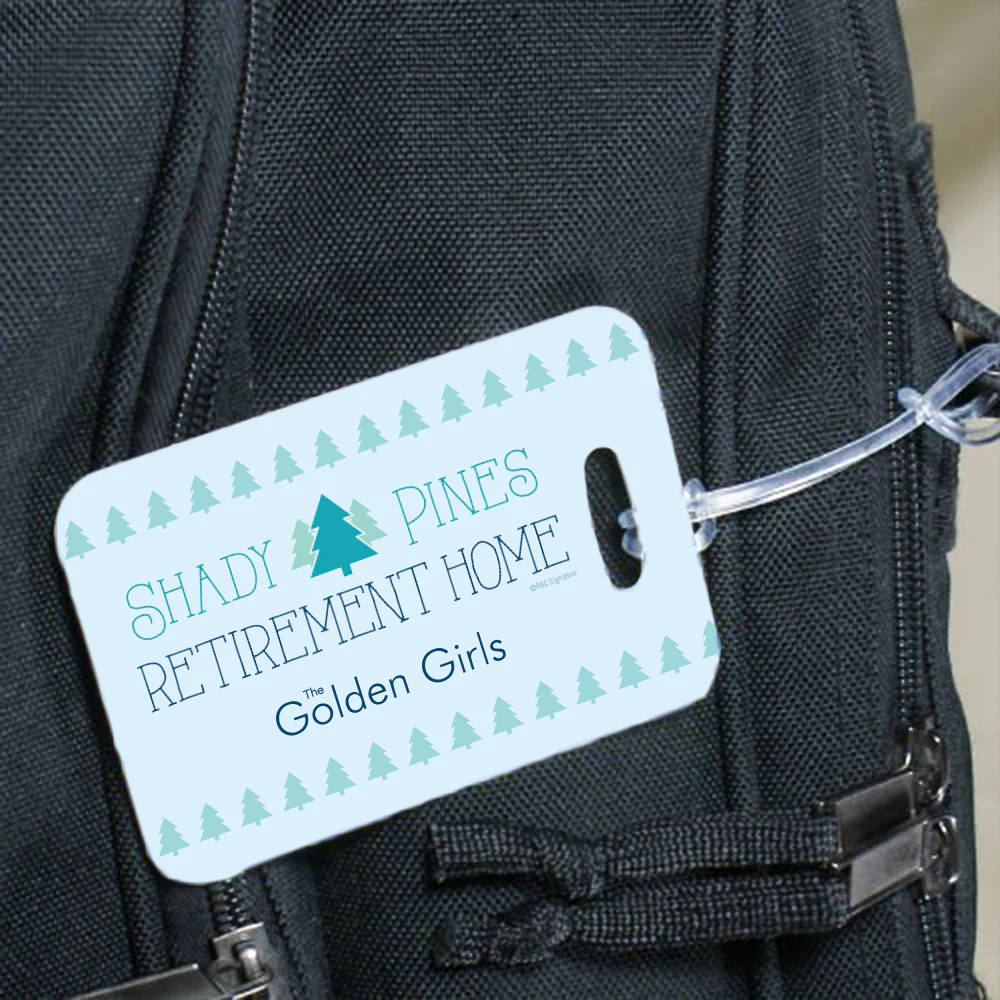 The Golden Girls Shady Pines Personalized Double-Sided Luggage Tag - Image 3